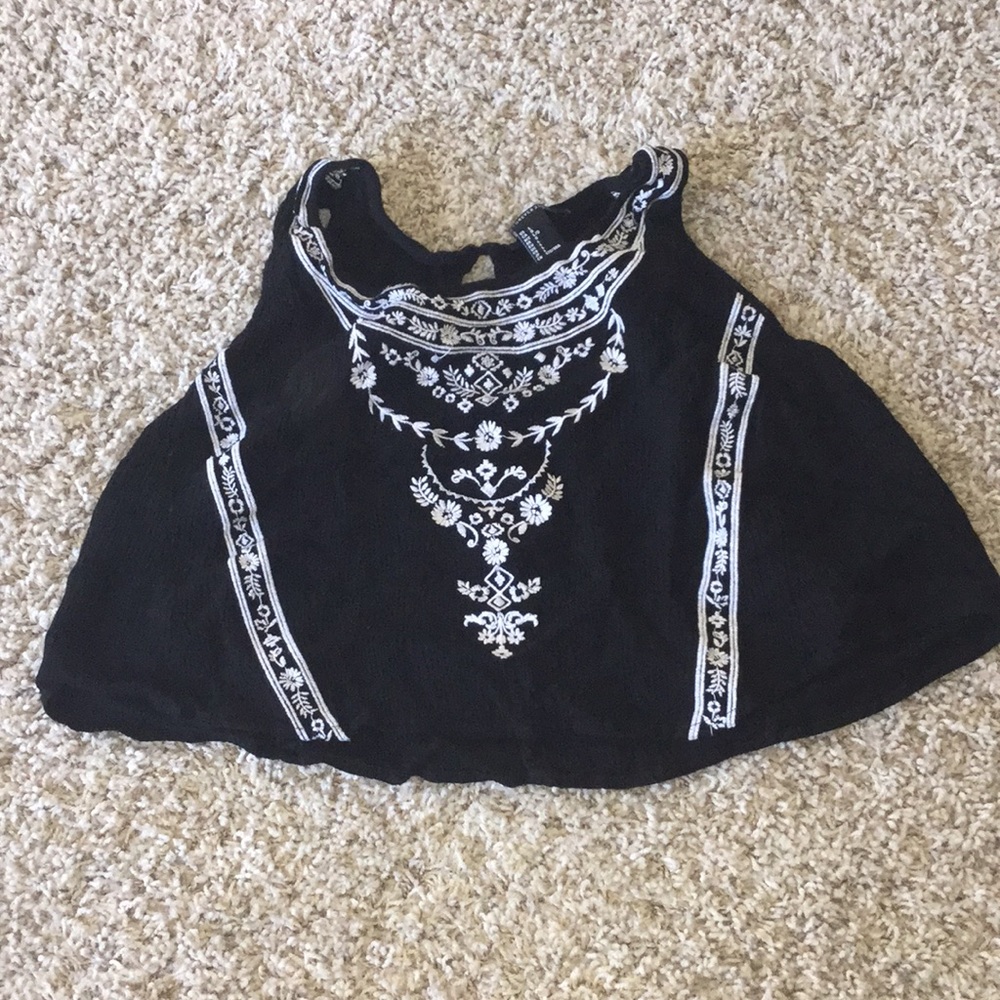 Crop top shirt for juniors